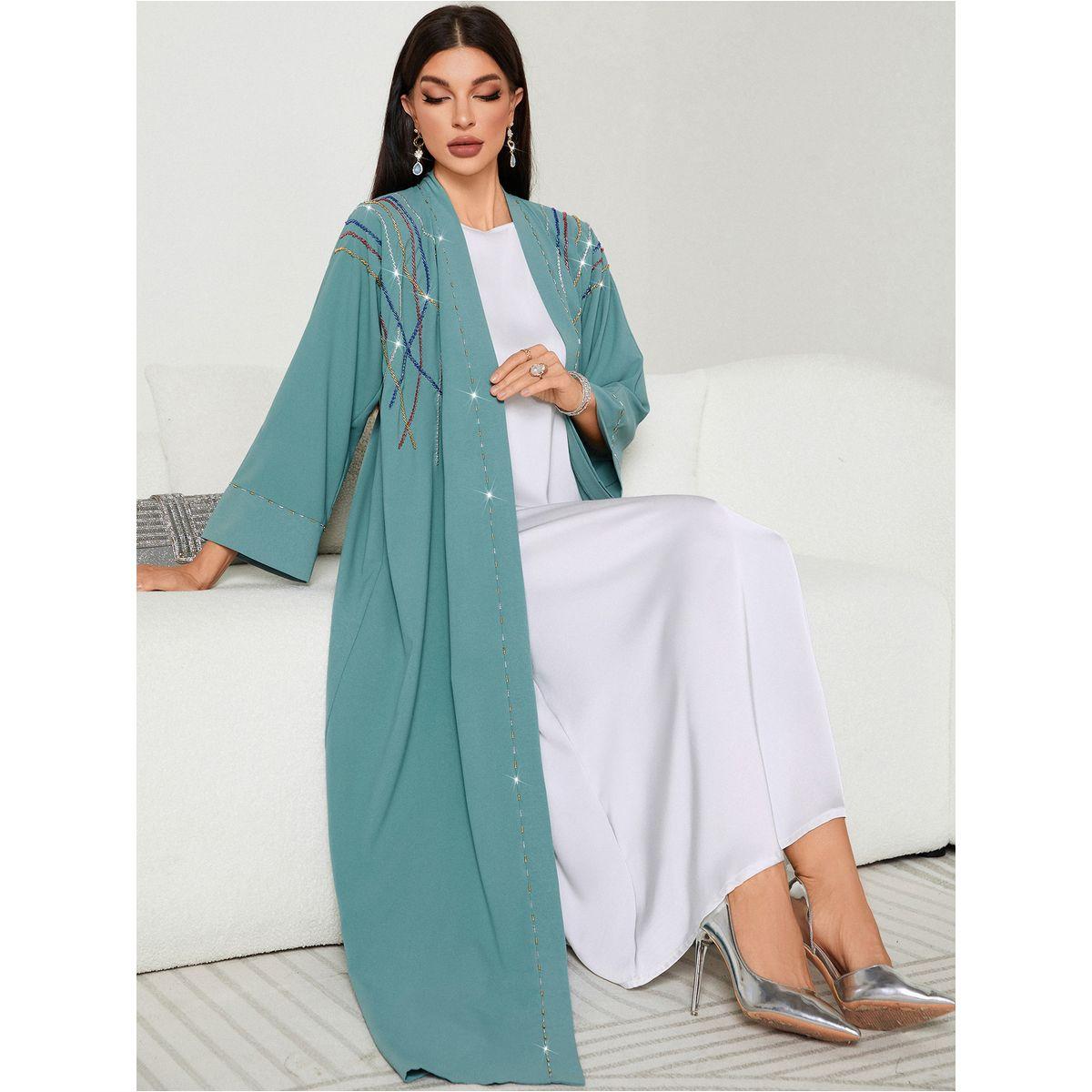 كيمونو طويل منمق بأكمام طويلة-women-arabicclothing-abayas-image-3