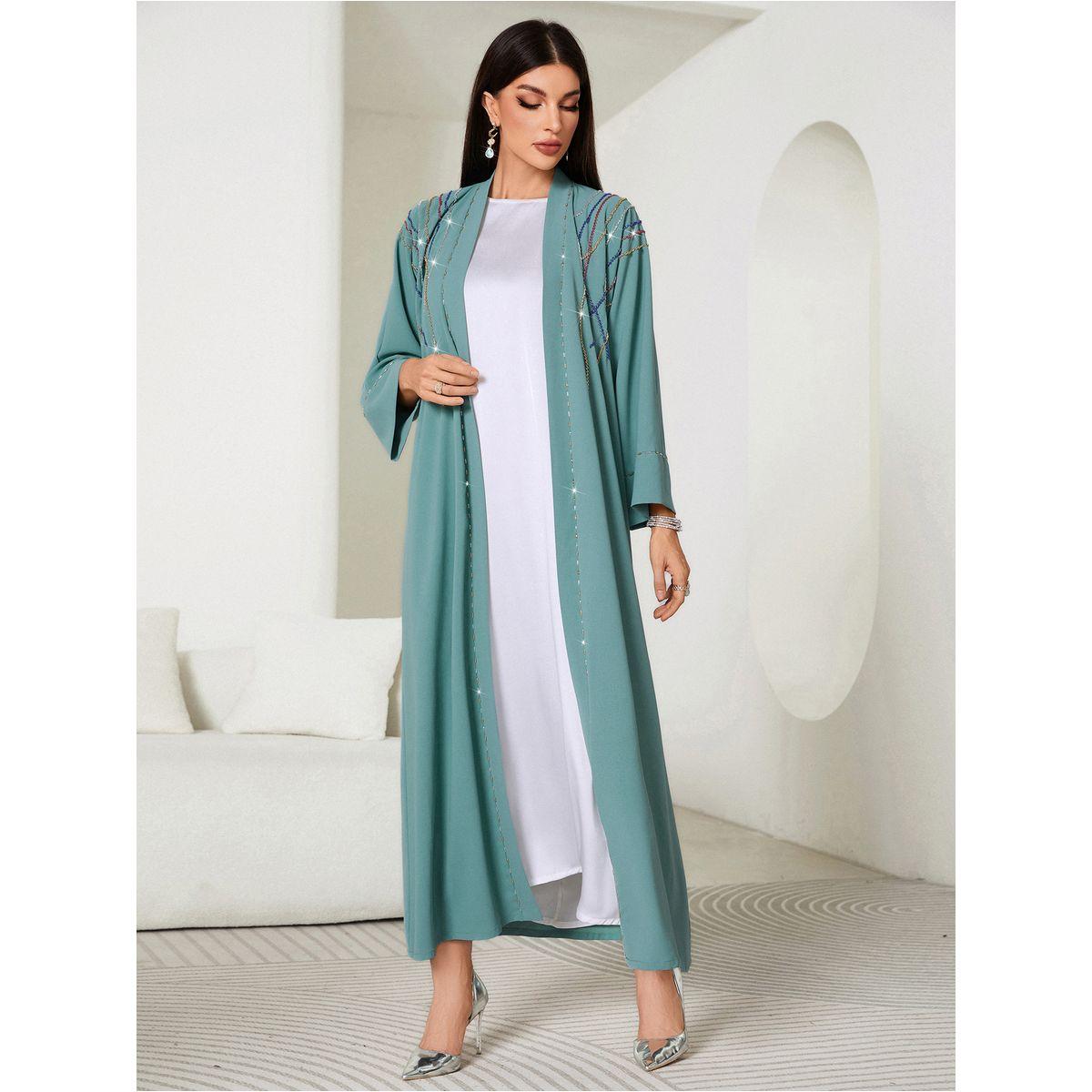 كيمونو طويل منمق بأكمام طويلة-women-arabicclothing-abayas-image-5