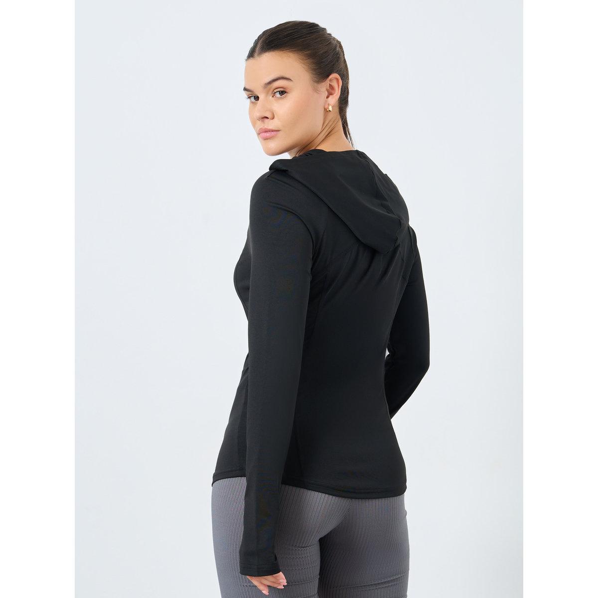 بلوزة بياقة هودي وتفاصيل خياطة مُتباينة-women-clothing-sportswearandactivewear-tshirtsandvests-image-4