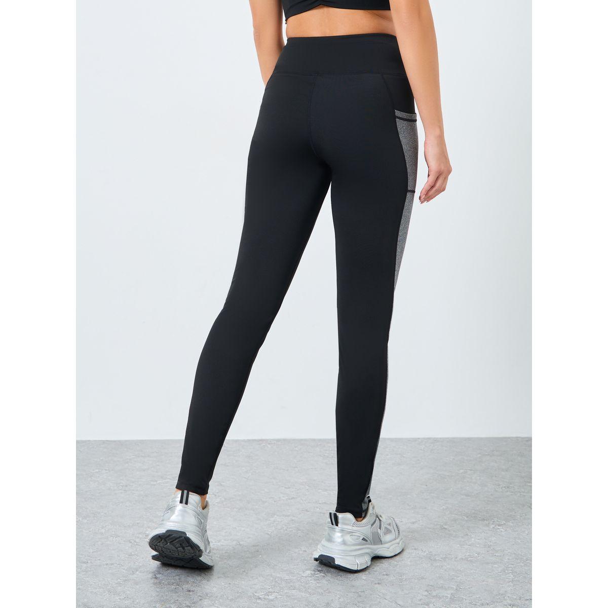 ستايلي - بنطال ضيق كامل الطول بتفاصيل جيوب ملونة-women-clothing-sportswearandactivewear-bottoms-leggings-image-4