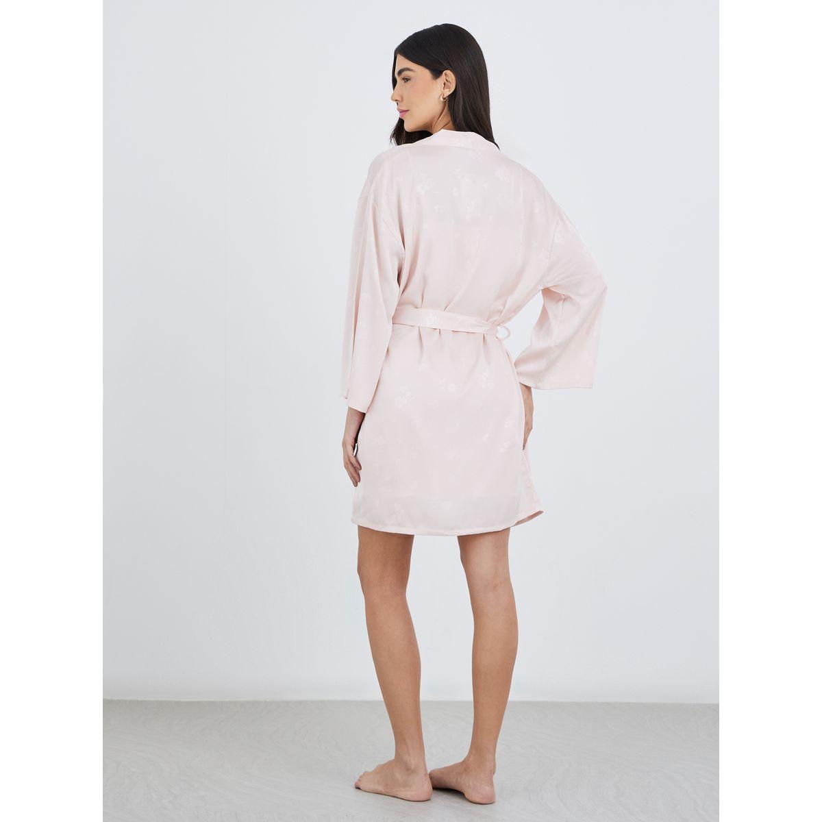 طقم من قميص نوم ساتان مع روب-women-clothing-nightwear-robes-image-5
