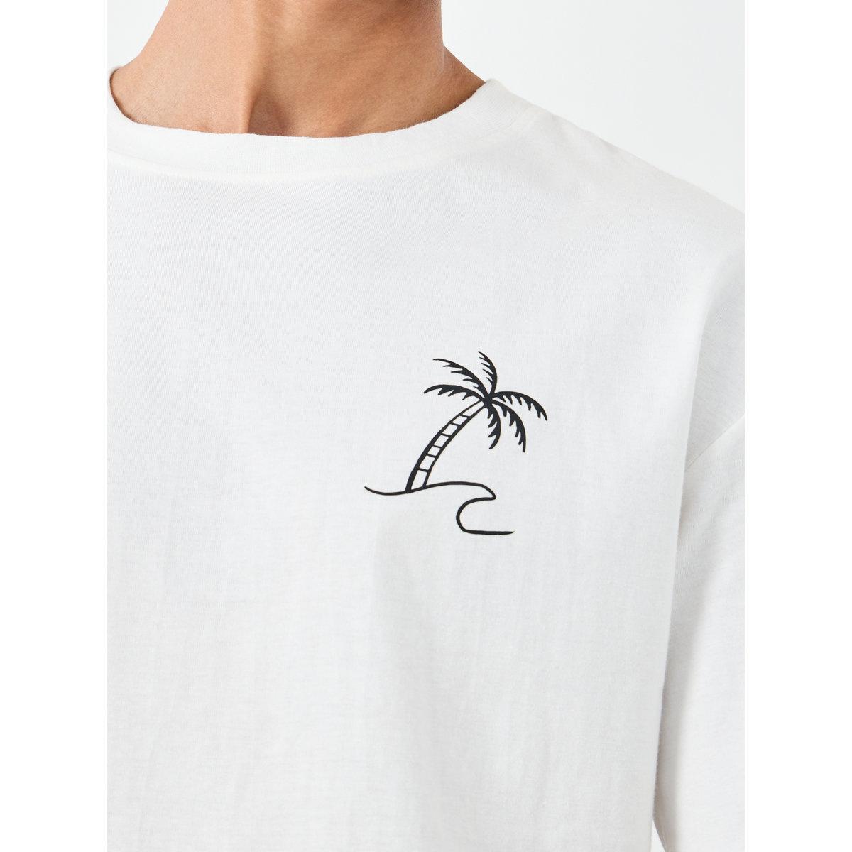 Styli Men Oversized Minimal Graphic Print T-Shirt-men-clothing-tshirtsandpolos-tshirts-image-3