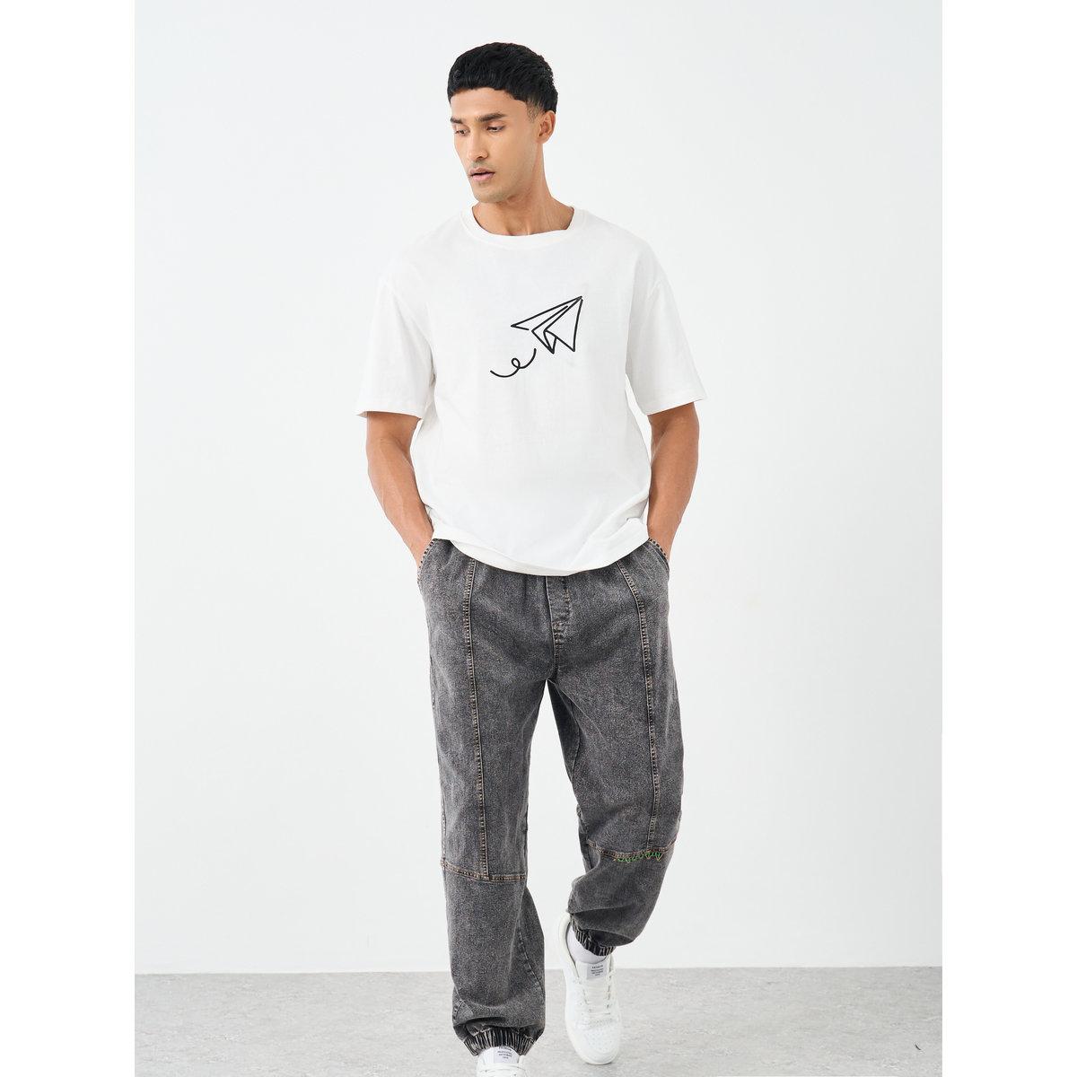 Styli Men Oversized Graphic Print T-Shirt-men-clothing-tshirtsandpolos-tshirts-image-2