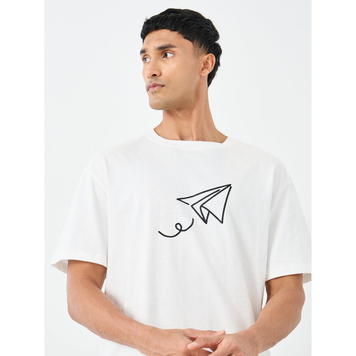 Styli Men Oversized Graphic Print T-Shirt-men-clothing-tshirtsandpolos-tshirts-image-3