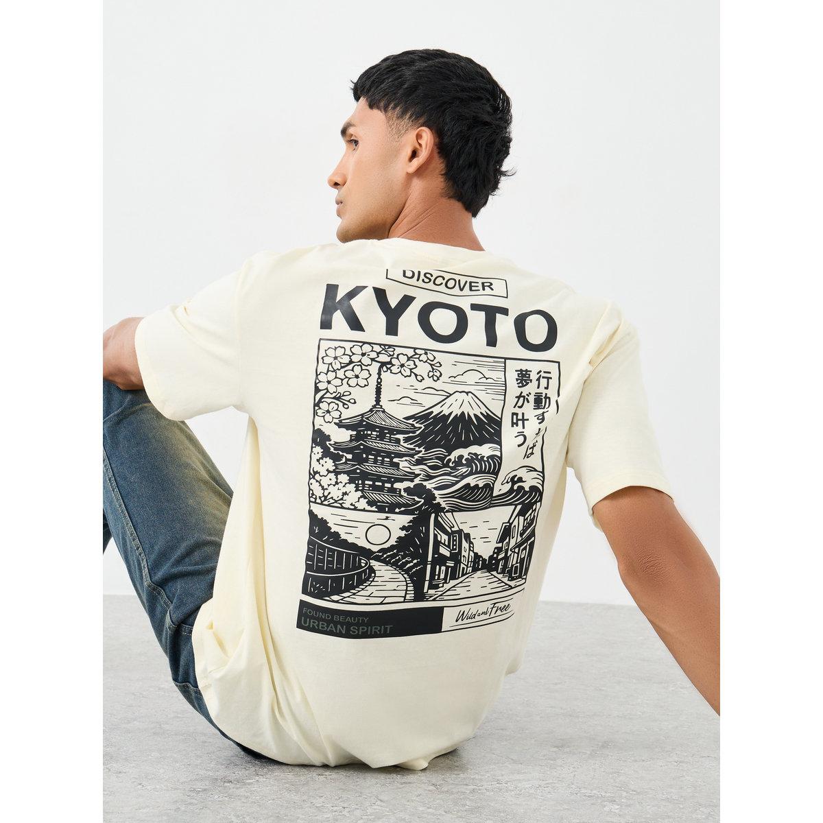 Styli Men Oversized Japanese Graphic Back Print T-Shirt-men-clothing-tshirtsandpolos-tshirts-image-1