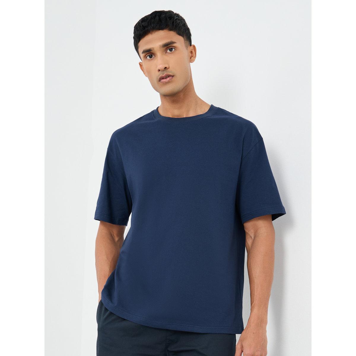 Styli Men Oversized Japanese Graphic Back Print T-Shirt-men-clothing-tshirtsandpolos-tshirts-image-3