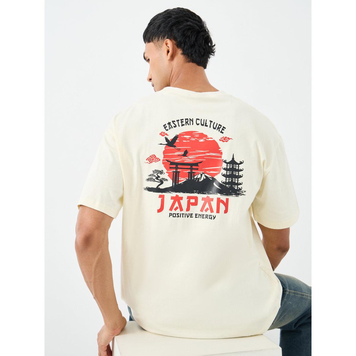 Styli Men Oversized Japanese Graphic Back Print T-Shirt-men-clothing-tshirtsandpolos-tshirts-image-1