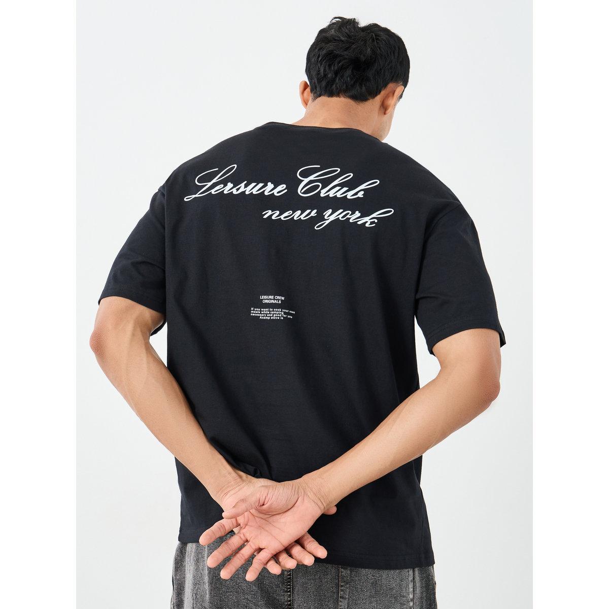 تيشيرت فضفاض بطبعة كتابة-men-clothing-tshirtsandpolos-tshirts-image-1