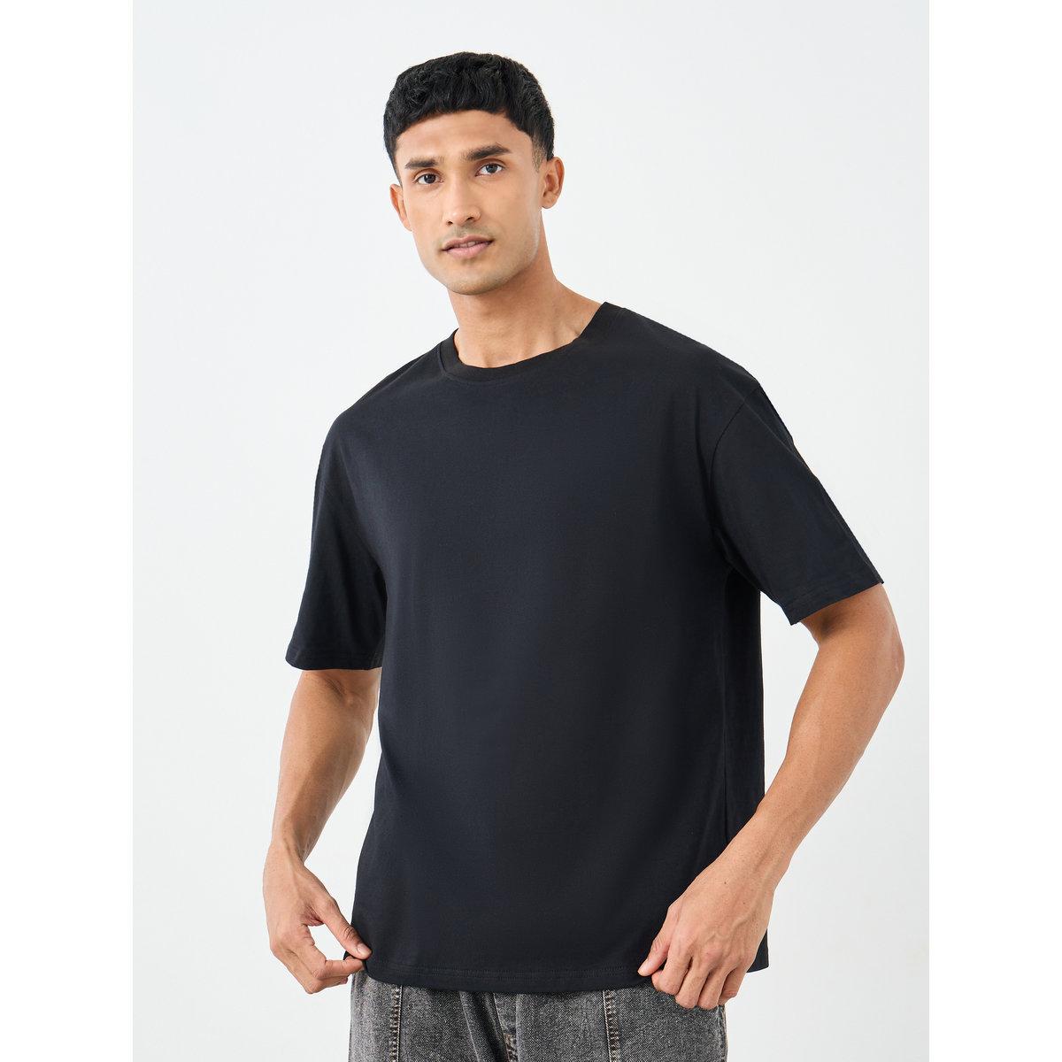 تيشيرت فضفاض بطبعة كتابة-men-clothing-tshirtsandpolos-tshirts-image-2