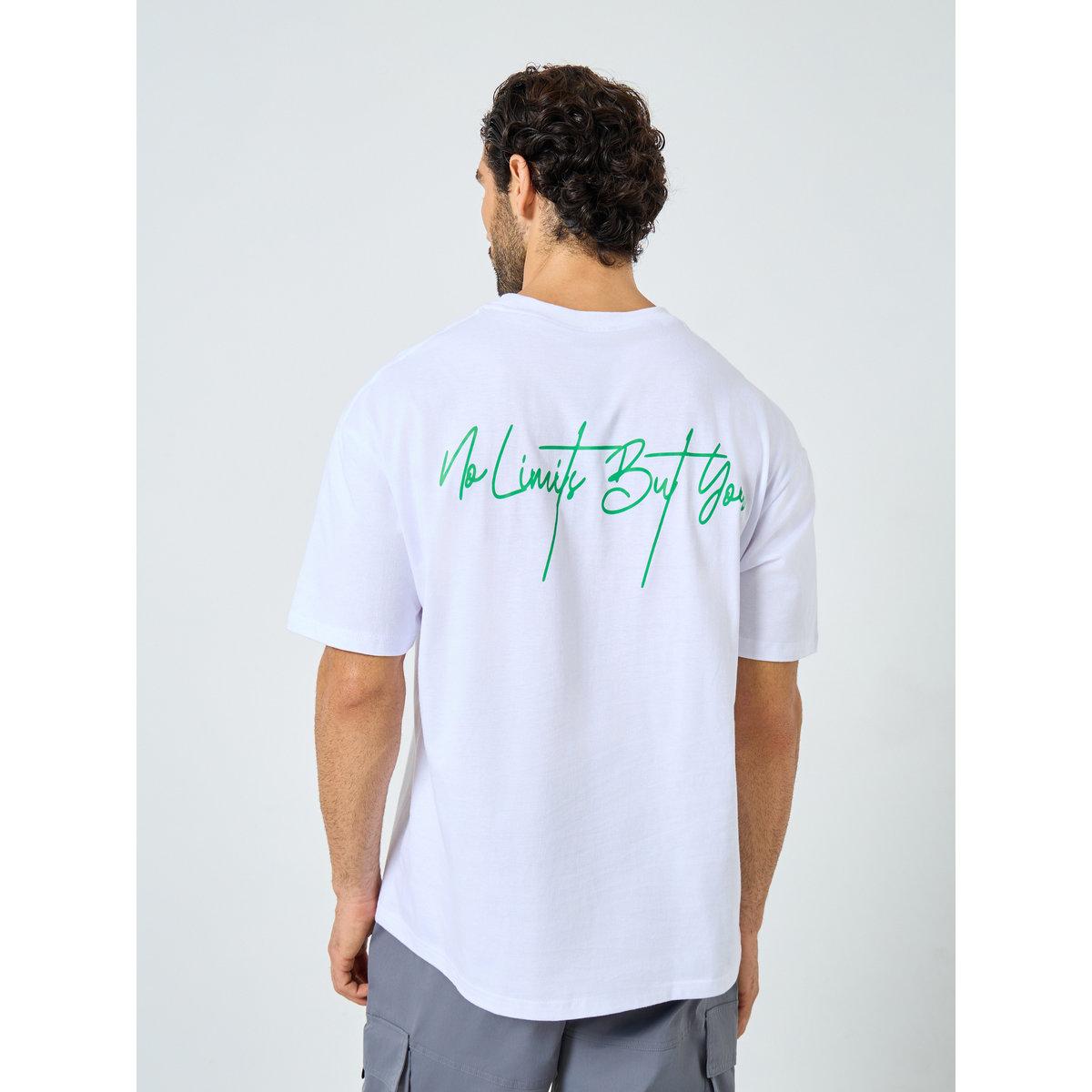 Styli Men Oversized  Typographic Print T-Shirt-men-clothing-tshirtsandpolos-tshirts-image-5