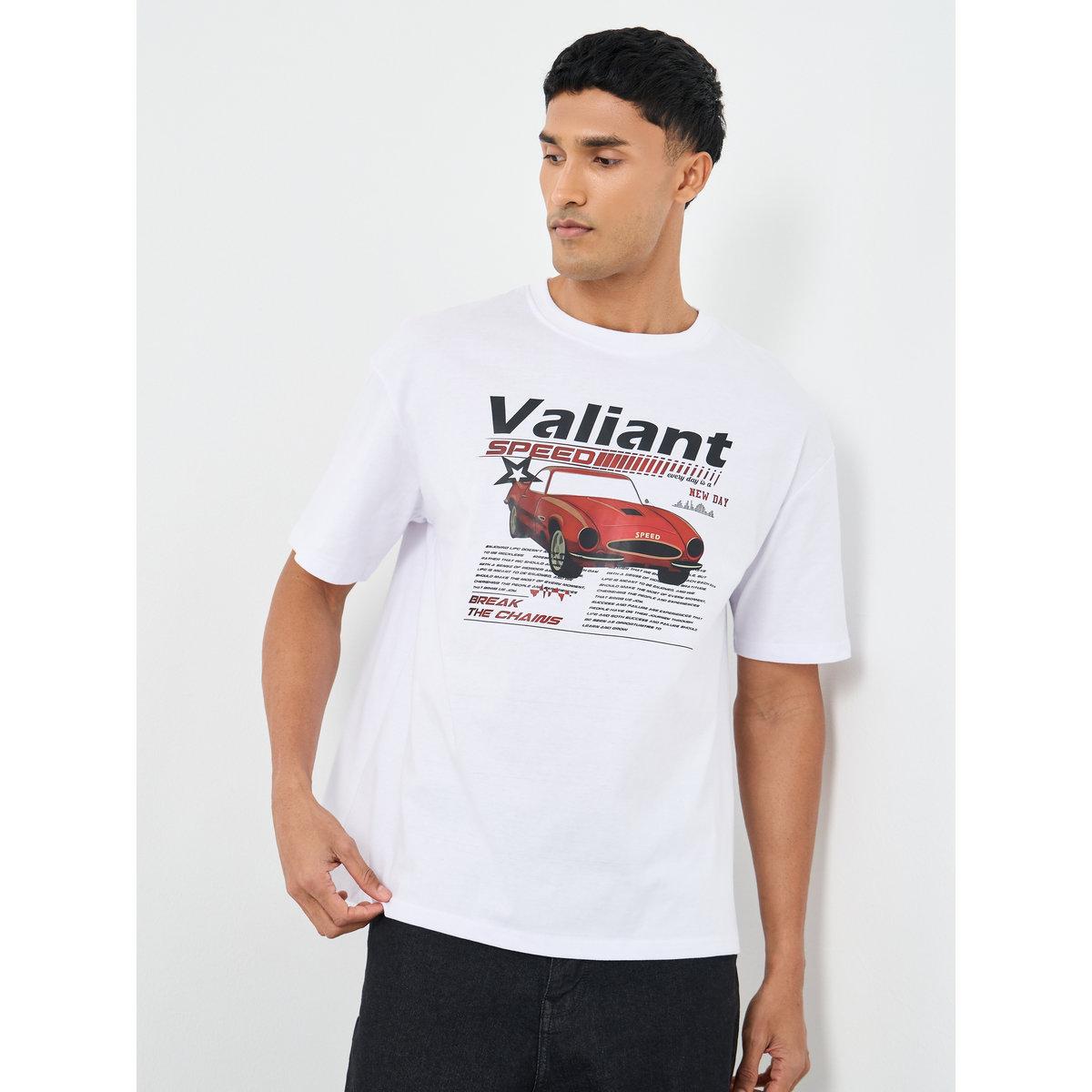 Styli Men Oversized Vintage Car Graphic T-Shirt-men-clothing-tshirtsandpolos-tshirts-image-1