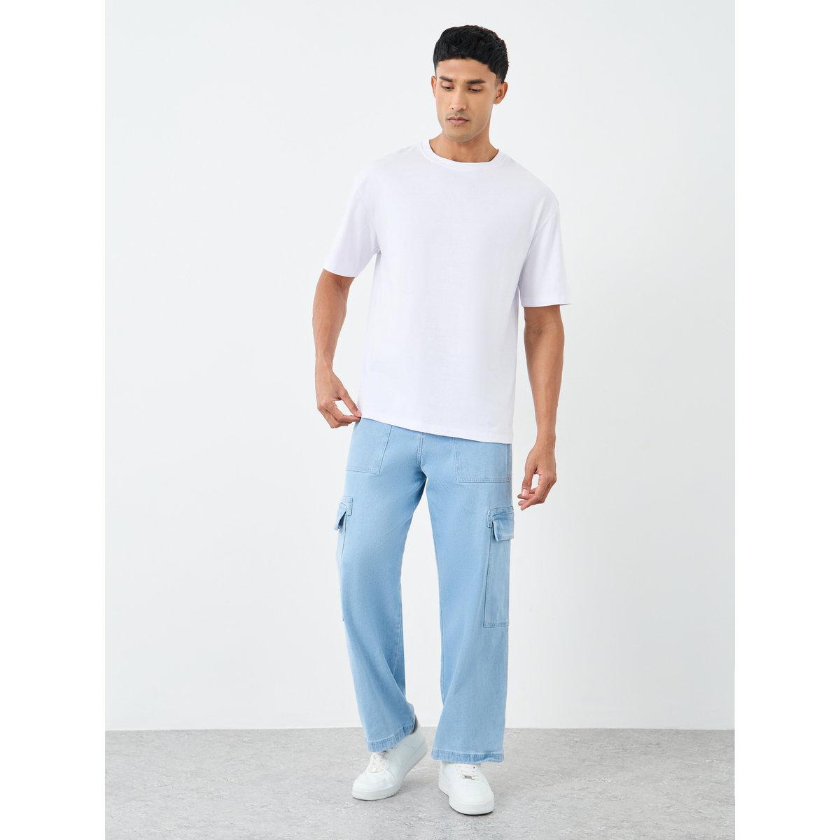 تيشيرت فضفاض بطبعة جرافيك-men-clothing-tshirtsandpolos-tshirts-image-2