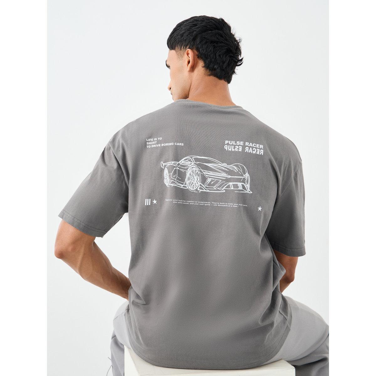 Styli Men Oversized  Back Graphic T-Shirt-men-clothing-tshirtsandpolos-tshirts-image-1