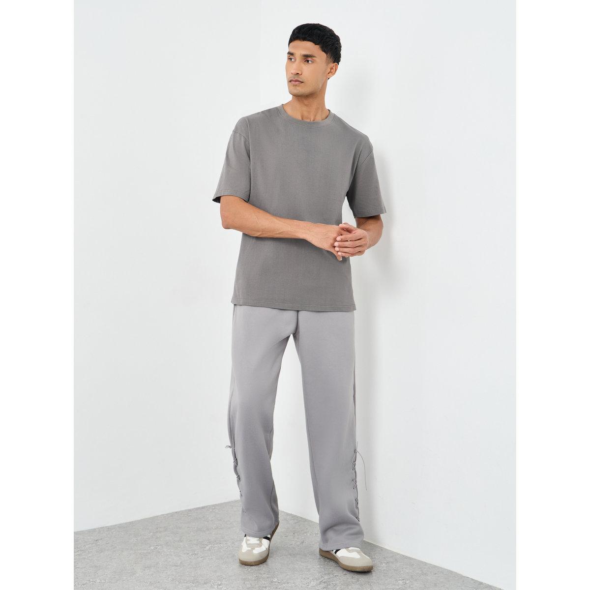 Styli Men Oversized  Back Graphic T-Shirt-men-clothing-tshirtsandpolos-tshirts-image-2