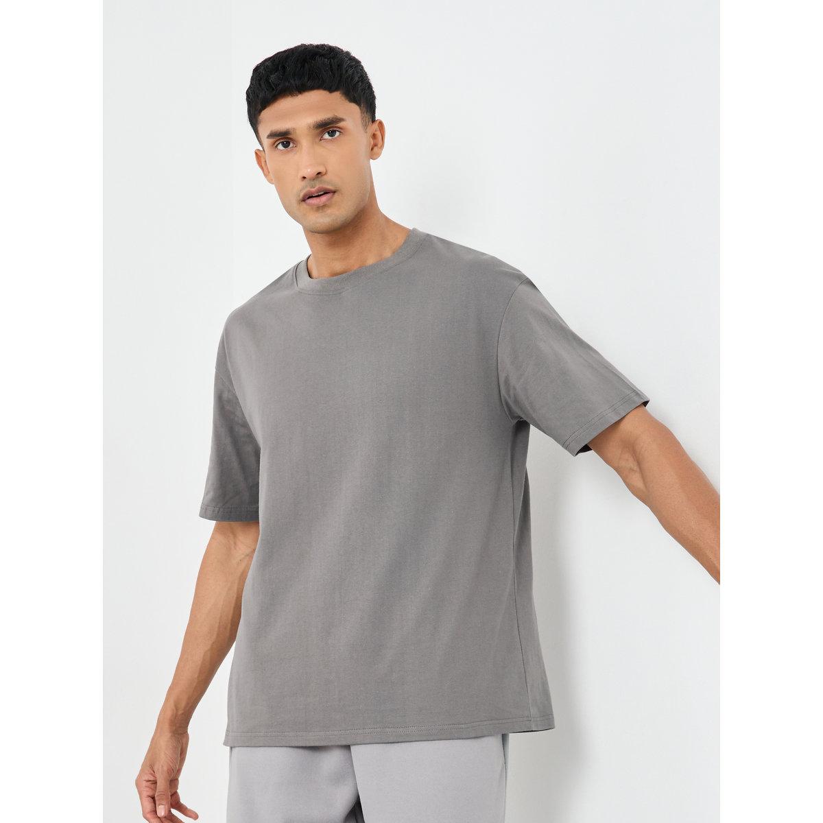 Styli Men Oversized  Back Graphic T-Shirt-men-clothing-tshirtsandpolos-tshirts-image-3
