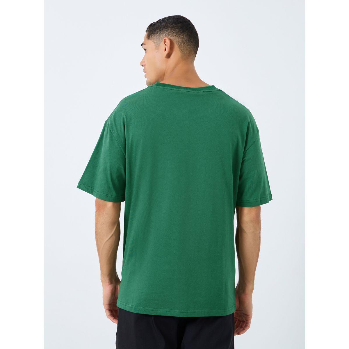 Styli Men Oversized Emboss Print T-Shirt-men-clothing-tshirtsandpolos-tshirts-image-4