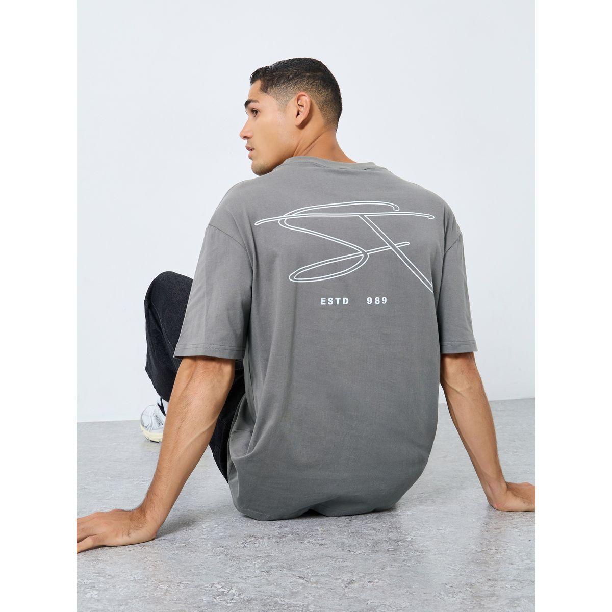 Styli Men Oversized StreetWear Back Graphic T-Shirt-men-clothing-tshirtsandpolos-tshirts-image-1