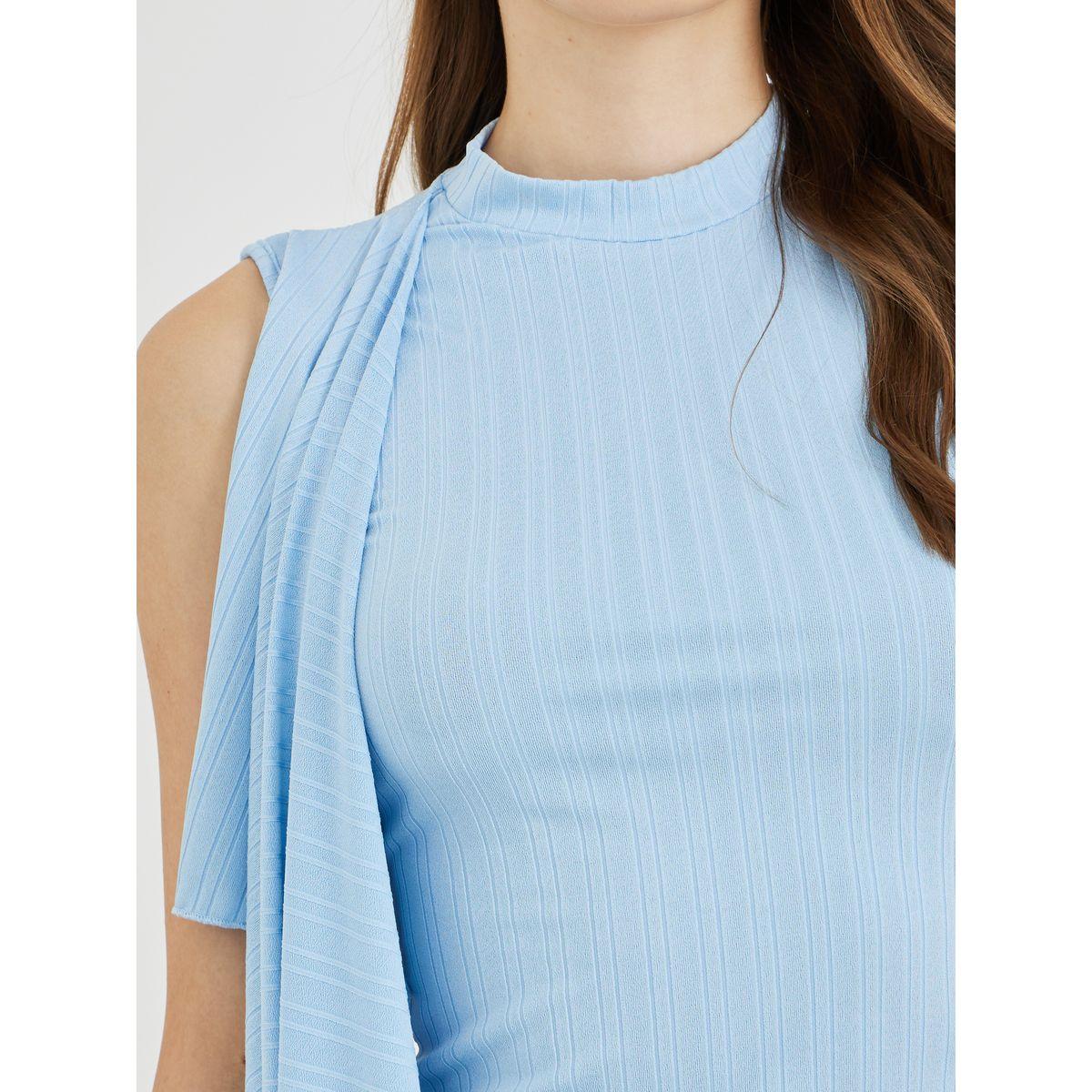 Styli Textured Round Neck Sleeveless Top-women-clothing-shirtsandblouses-blouses-image-3