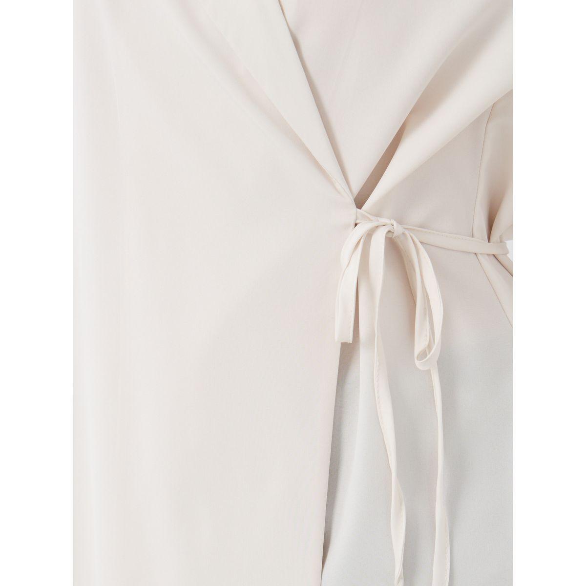 بلوزة سادة نوتش ليبل بأربطة-women-clothing-shirtsandblouses-blouses-image-4