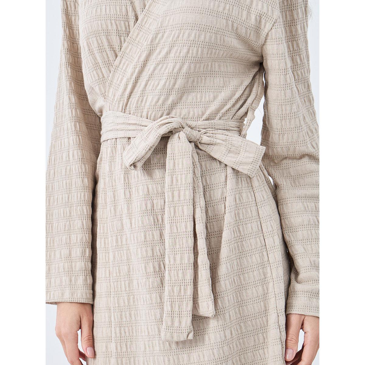 Styli Textured Jersey Broad Edge Robe-women-clothing-nightwear-robes-image-3
