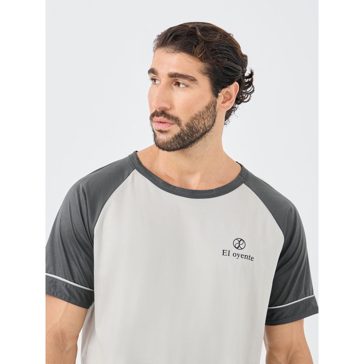 مجموعة من شورت وتيشيرت بأكمام ريجلان-men-clothing-nightwear-sets-image-3