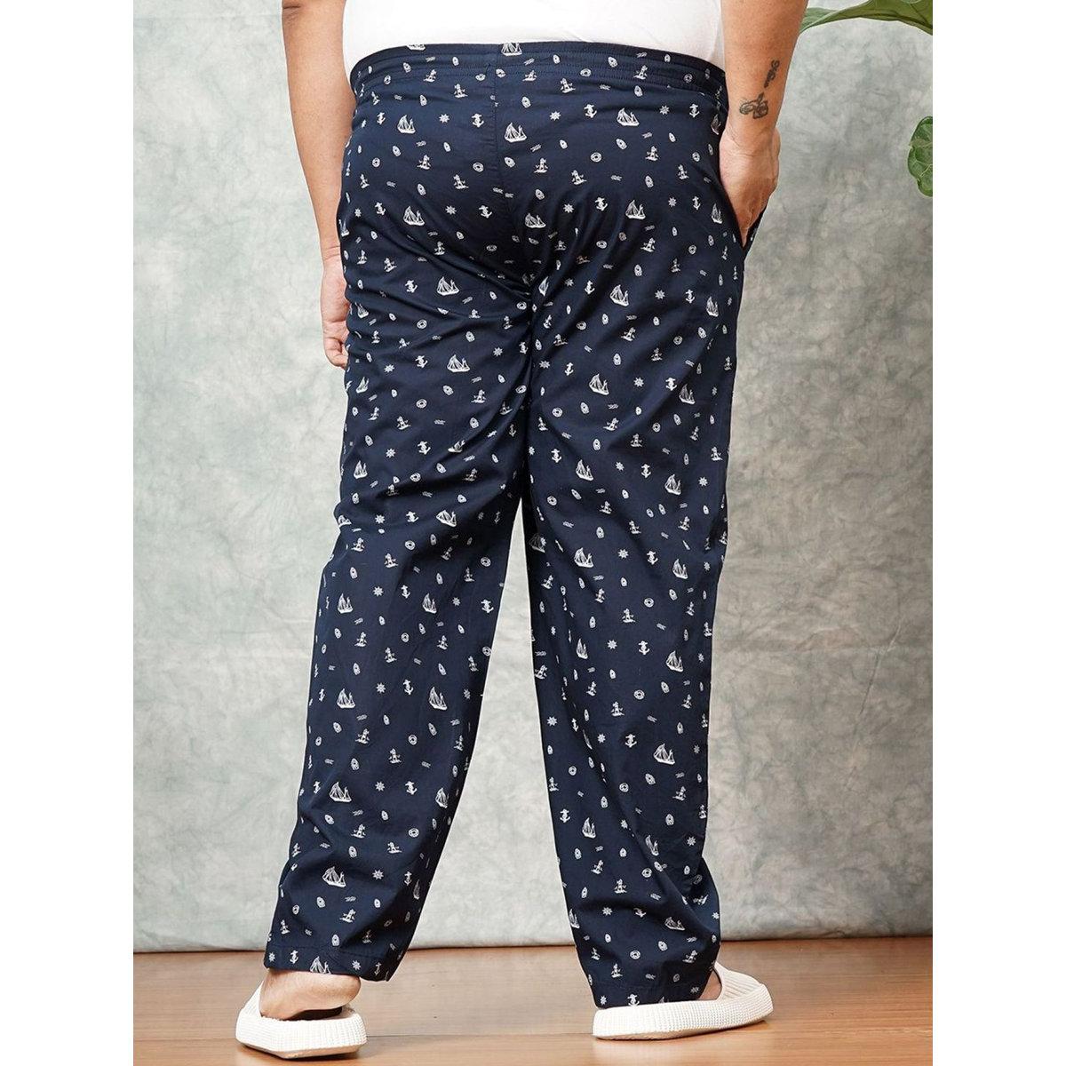 بنطال بيجاما بمقاس كبير بقصة عادية-men-clothing-nightwear-pyjamaandshorts-image-3