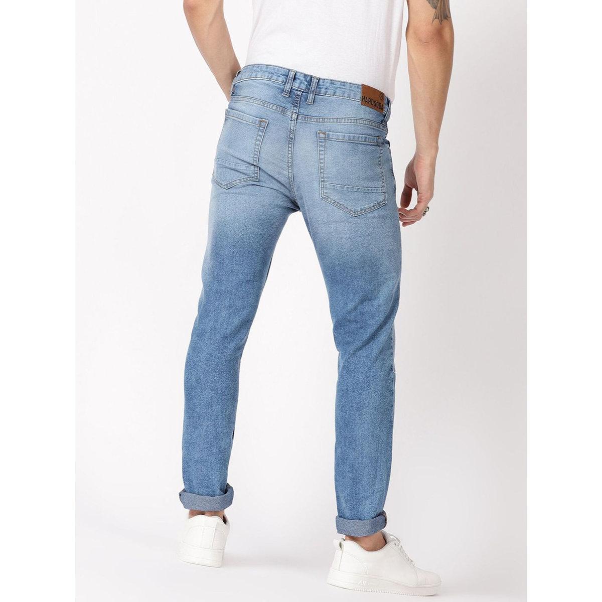 Hardsoda Men Slim Fit Distresses Jeans-men-clothing-bottoms-jeans-image-5