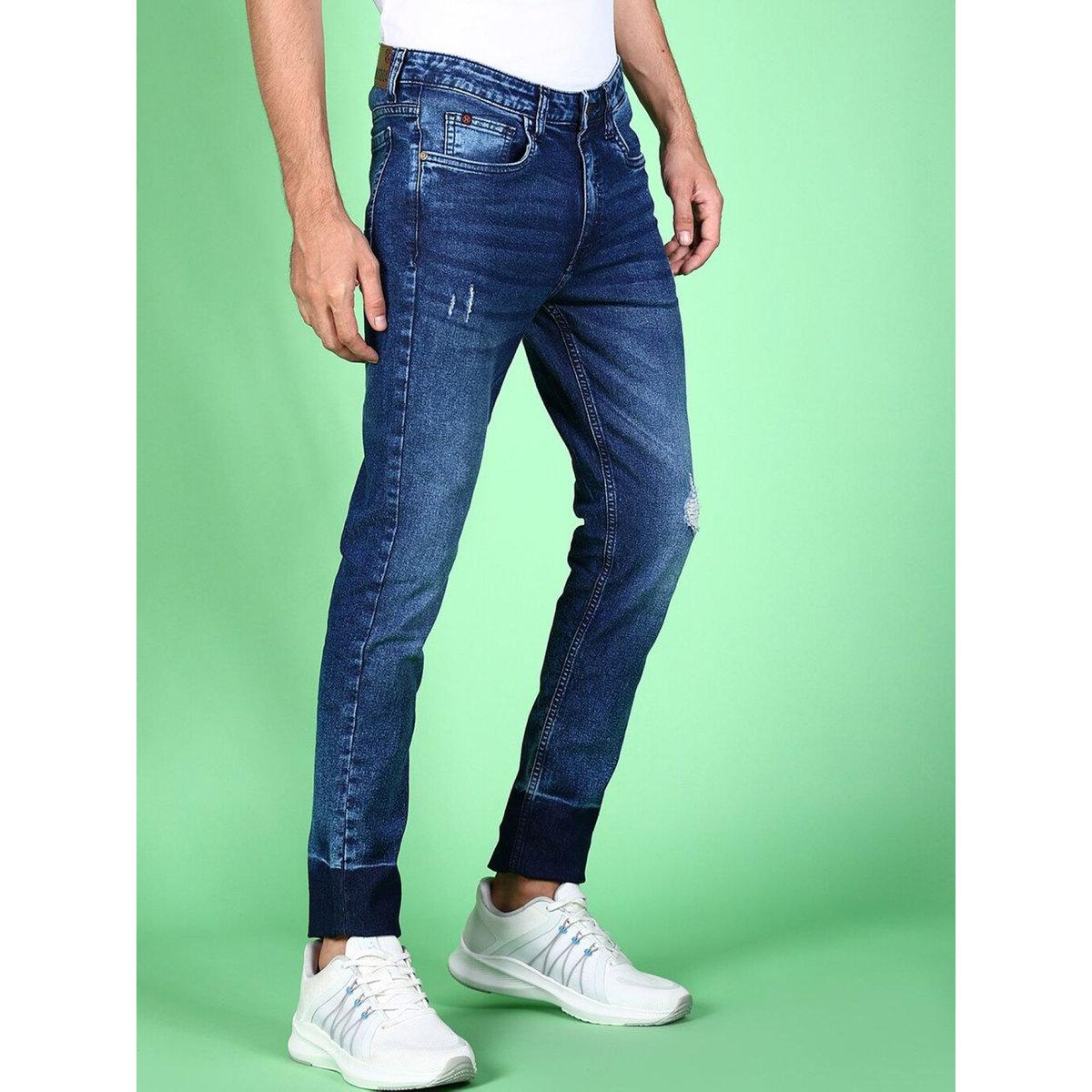 Hardsoda Men Slim Fit Jeans with Light Distress-men-clothing-bottoms-jeans-image-2