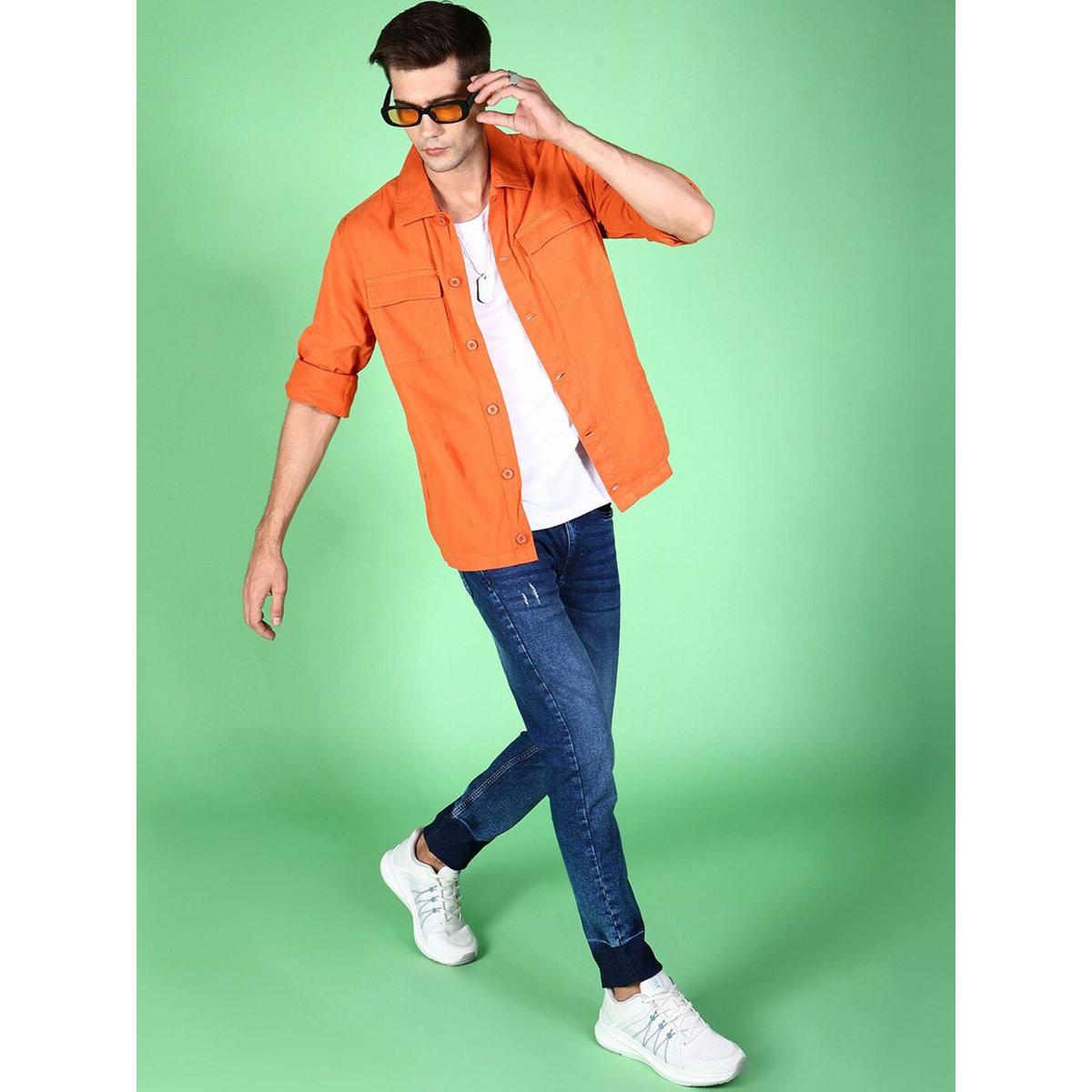 Hardsoda Men Slim Fit Jeans with Light Distress-men-clothing-bottoms-jeans-image-5