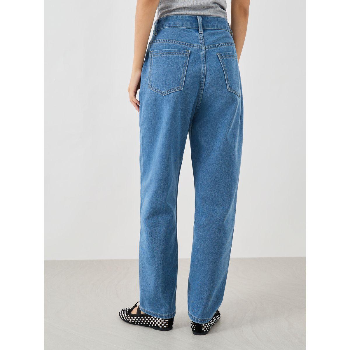 Styli Mid Rise Tapered Jeans with Pockets-women-clothing-bottoms-jeans-image-4