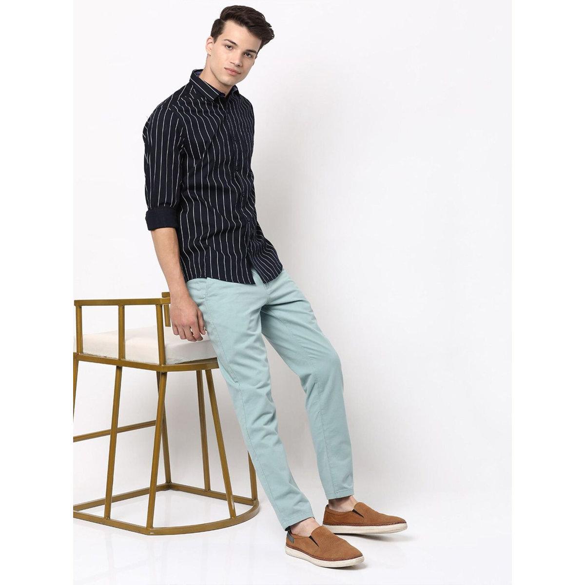 قميص مخطط بقصة عادية-men-clothing-shirts-image-6