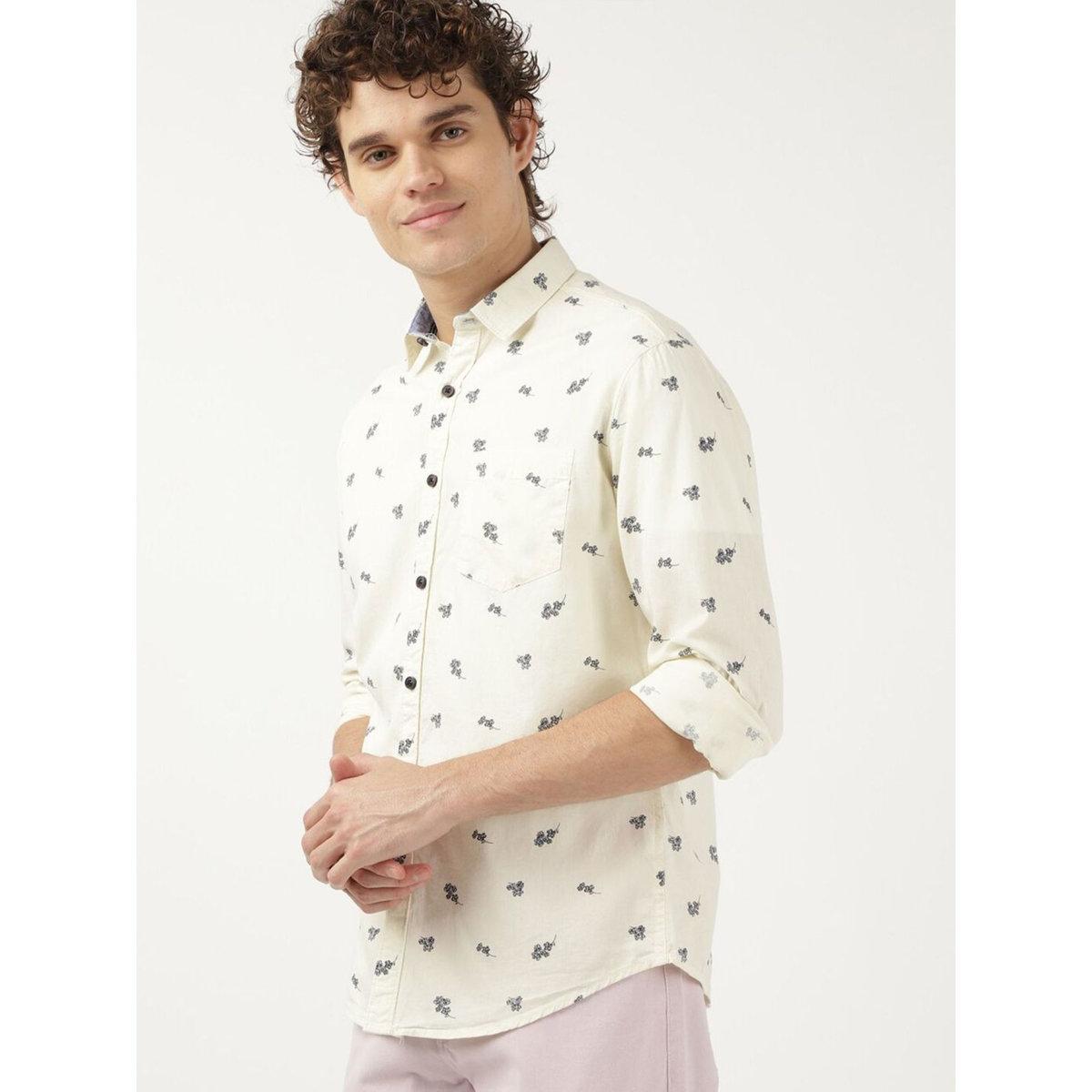 قميص بطبعة ديتسي وقصة عادية-men-clothing-shirts-image-5