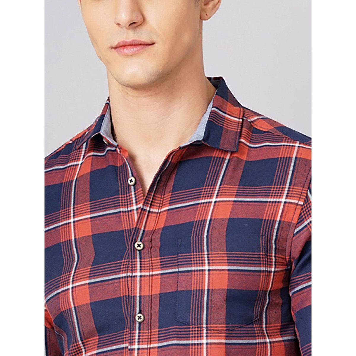 قميص بطبعة مربعات-men-clothing-shirts-image-2