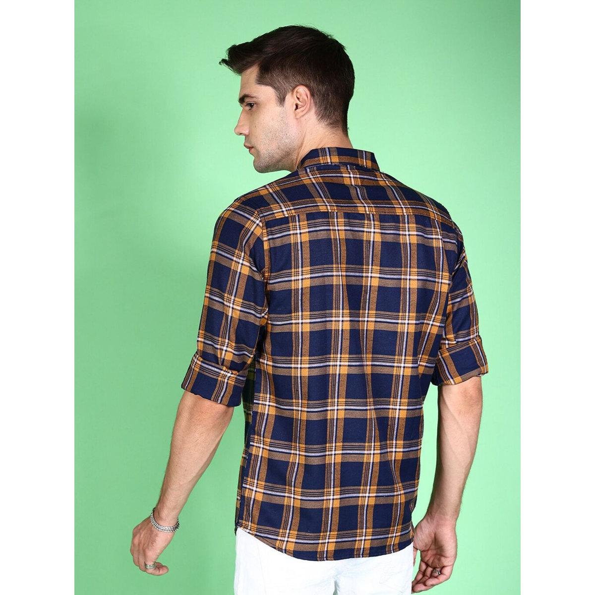 قميص بطبعة مربعات وقصة عادية-men-clothing-shirts-image-5
