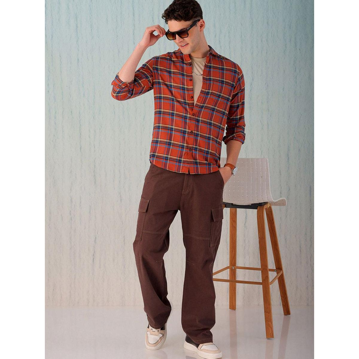 قميص بطبعة مربعات-men-clothing-shirts-image-6