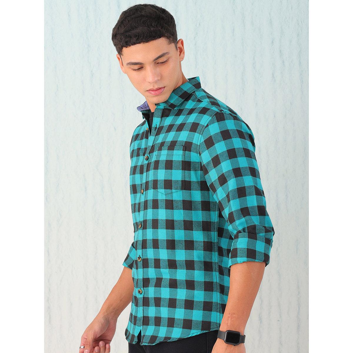 قميص بطبعة مربعات-men-clothing-shirts-image-3