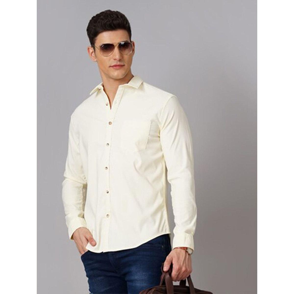 قميص سادة بياقة سبريد-men-clothing-shirts-image-1