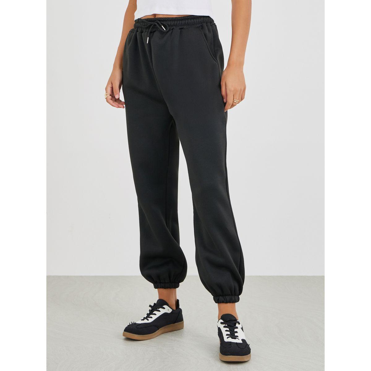 Styli Relaxed Fit Joggers with Drawstring-women-clothing-bottoms-joggers-image-2
