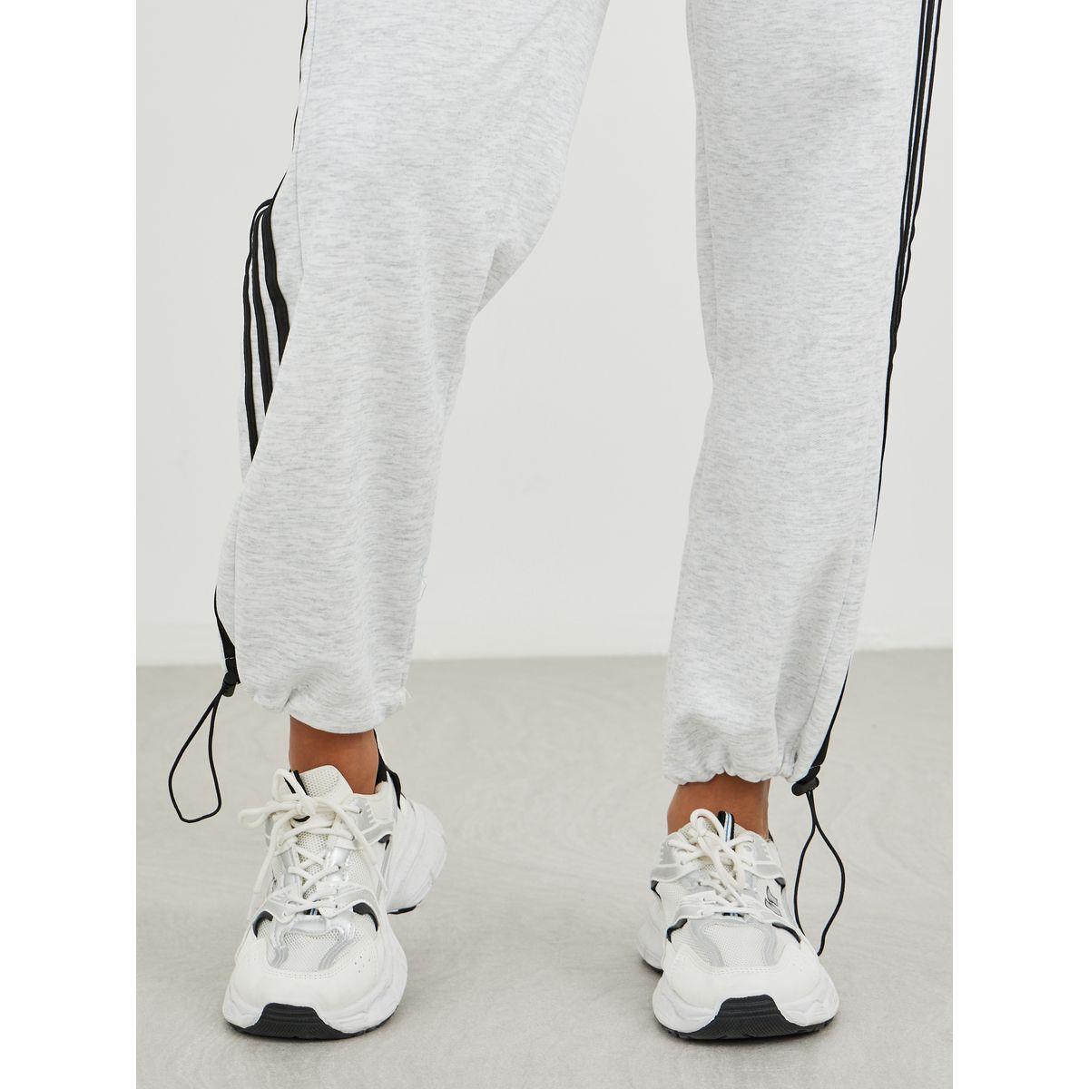 Styli Side Striped Wide Leg Joggers with Drawstring-women-clothing-bottoms-joggers-image-3