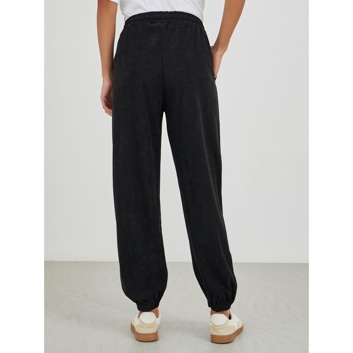Styli Relaxed Fit Joggers with Drawstring-women-clothing-bottoms-joggers-image-4