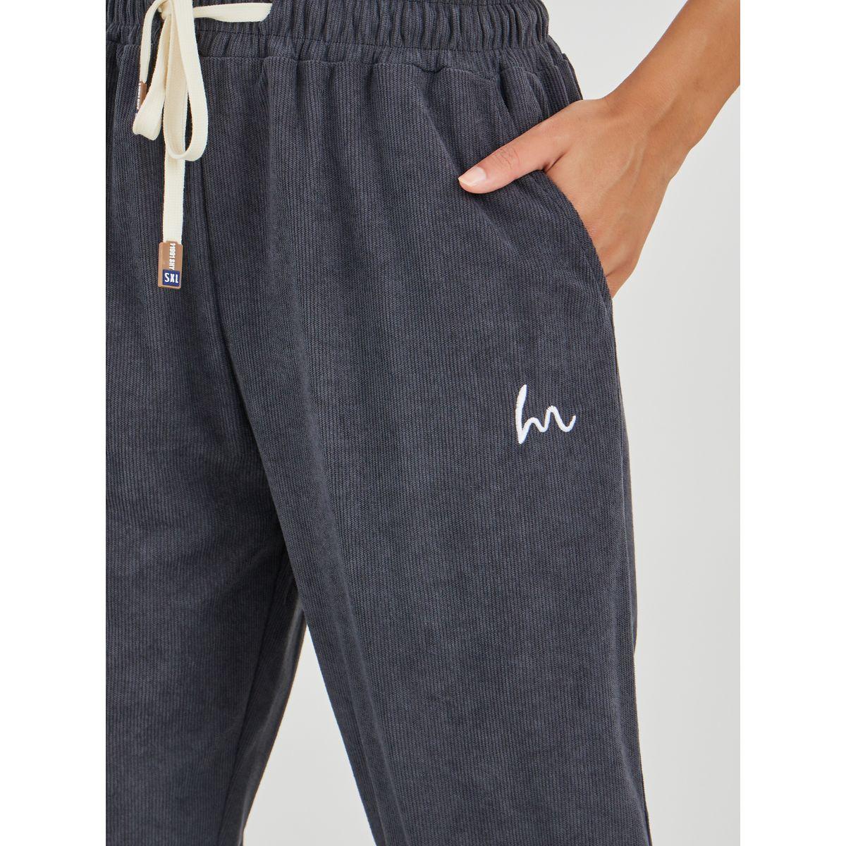 جوغر بقصة مريحة ورباط خصر-women-clothing-bottoms-joggers-image-3