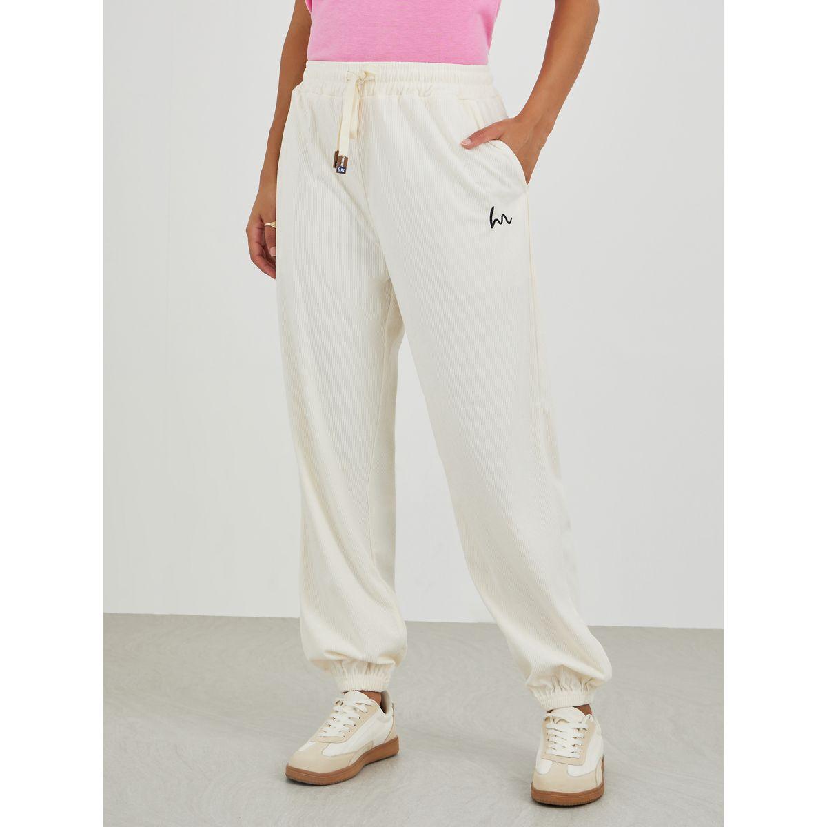 جوغر بقصة مريحة مع أربطة-women-clothing-bottoms-joggers-image-2