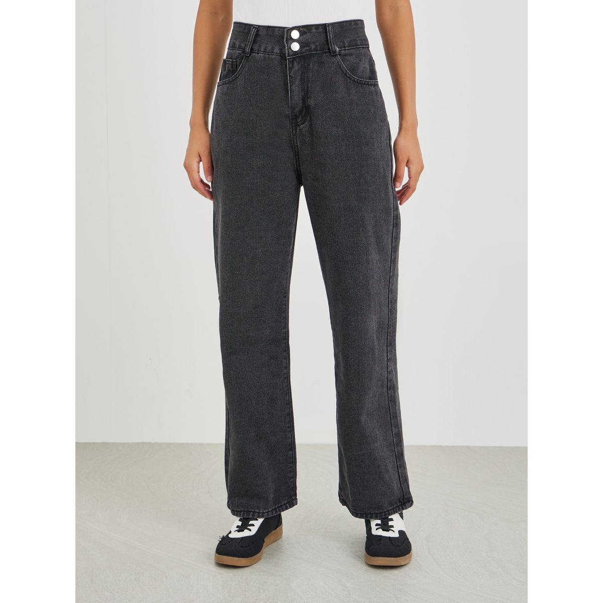 Styli Mid Rise Straight Fit Jeans-women-clothing-bottoms-jeans-image-2