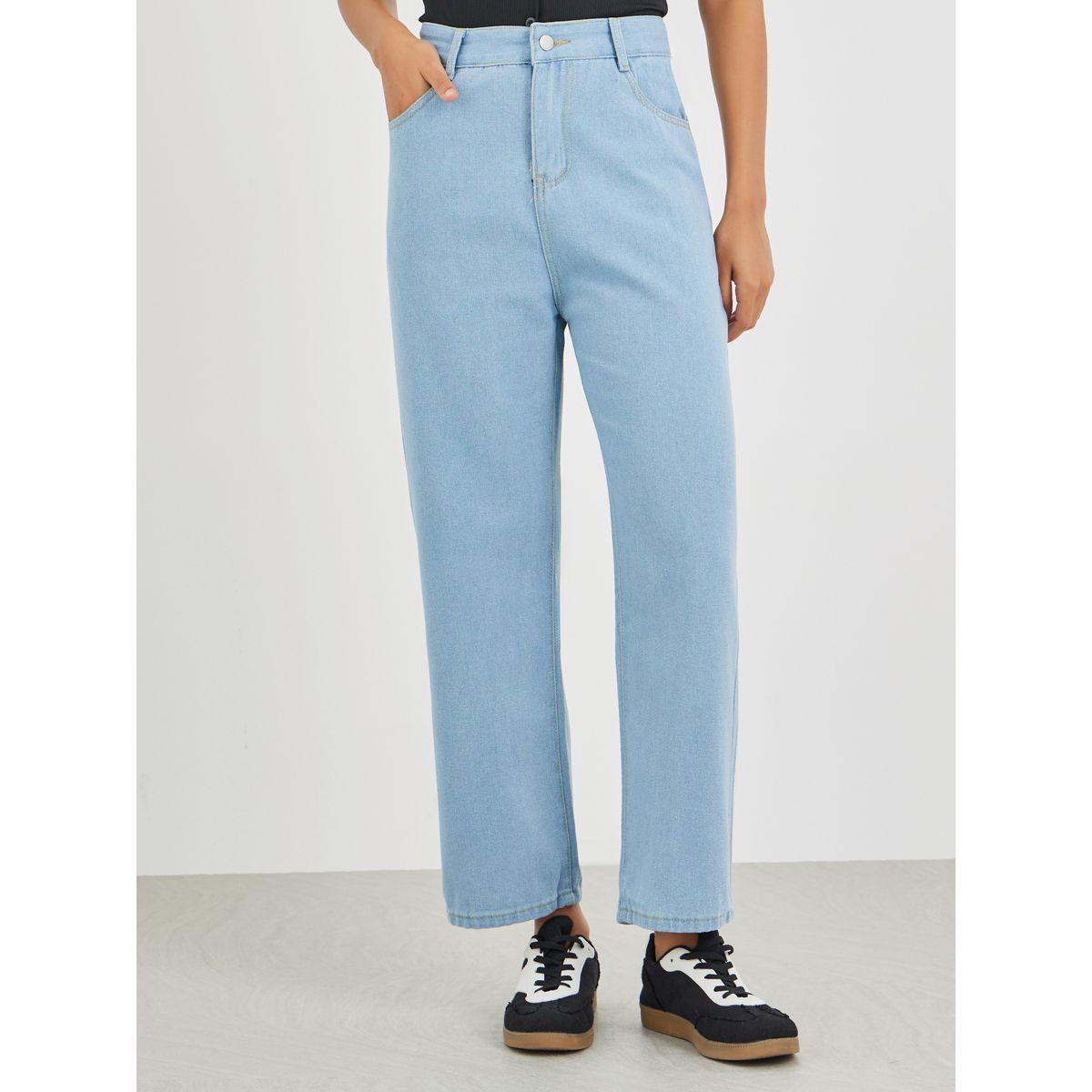 Styli Mid Rise Straight Fit Jeans-women-clothing-bottoms-jeans-image-2