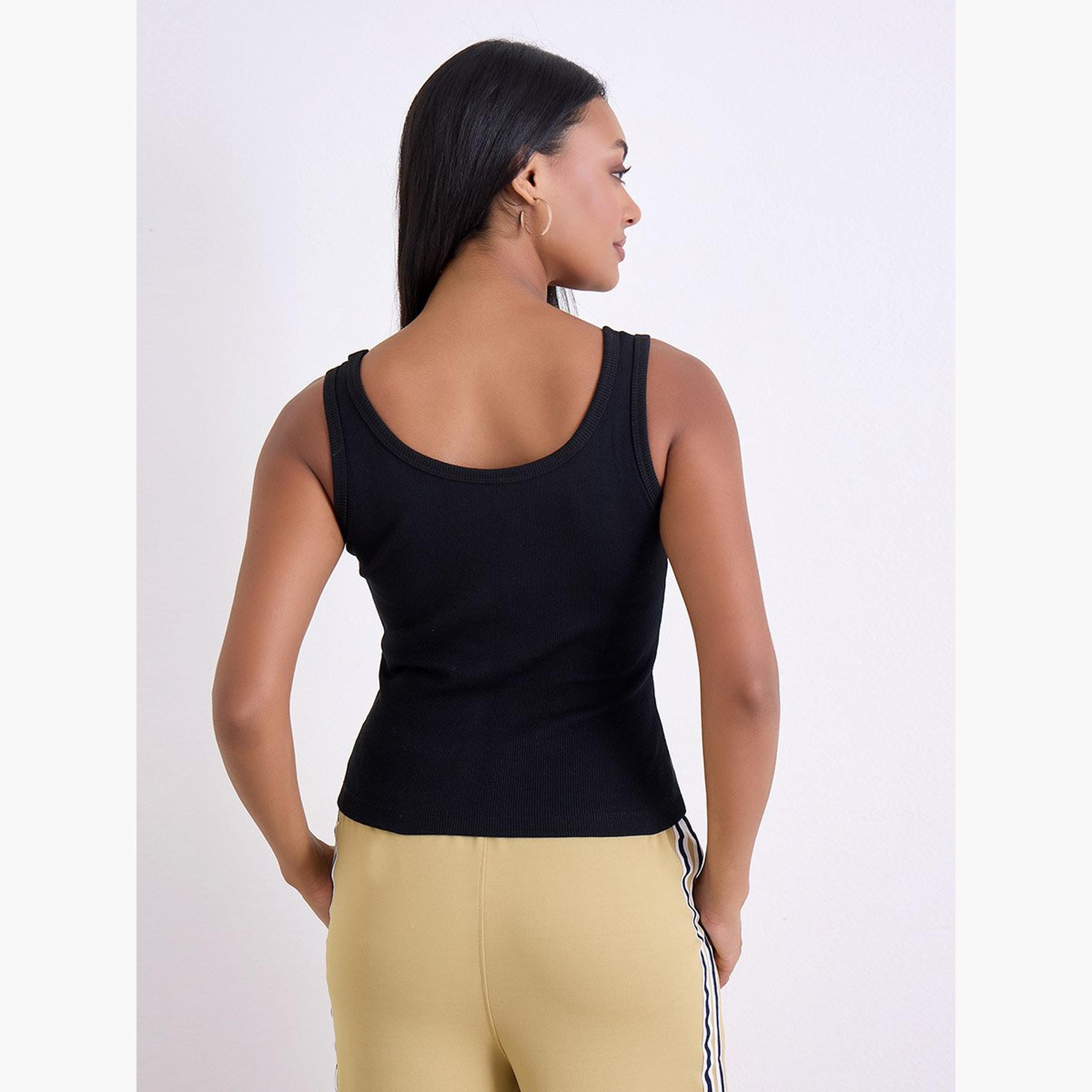 ستايلي - بلوزة لون أسود مطرزة-women-clothing-tshirts-image-5
