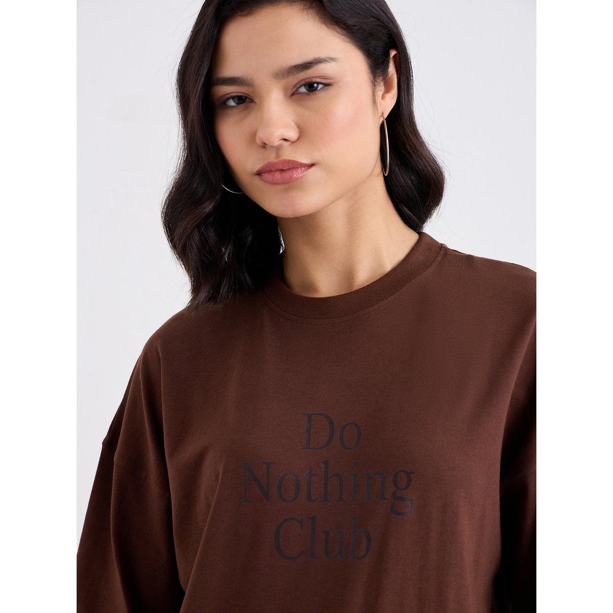 Styli Slogan Print Oversized Longline T-Shirt-women-clothing-tshirts-image-3