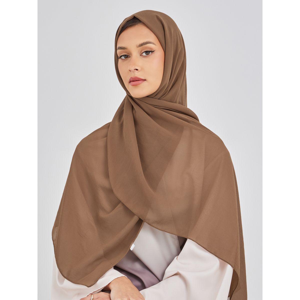 Styli Solid Chiffon Hijab-women-clothingaccessories-scarves-image-1