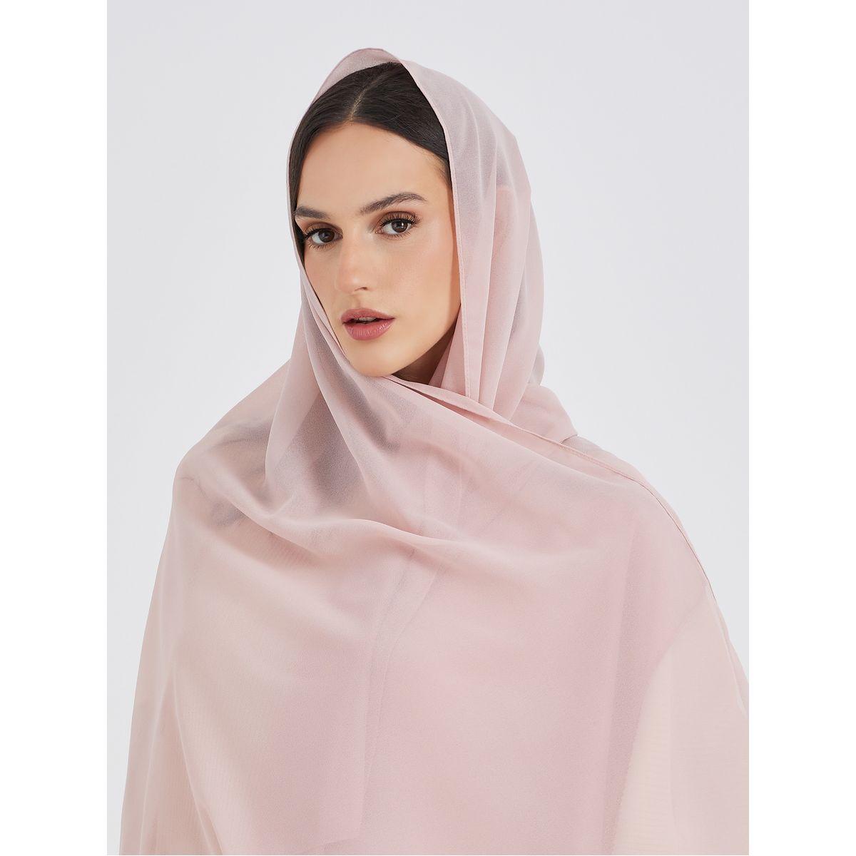 Styli Solid Chiffon Hijab, 70x180cm-women-clothingaccessories-scarves-image-1