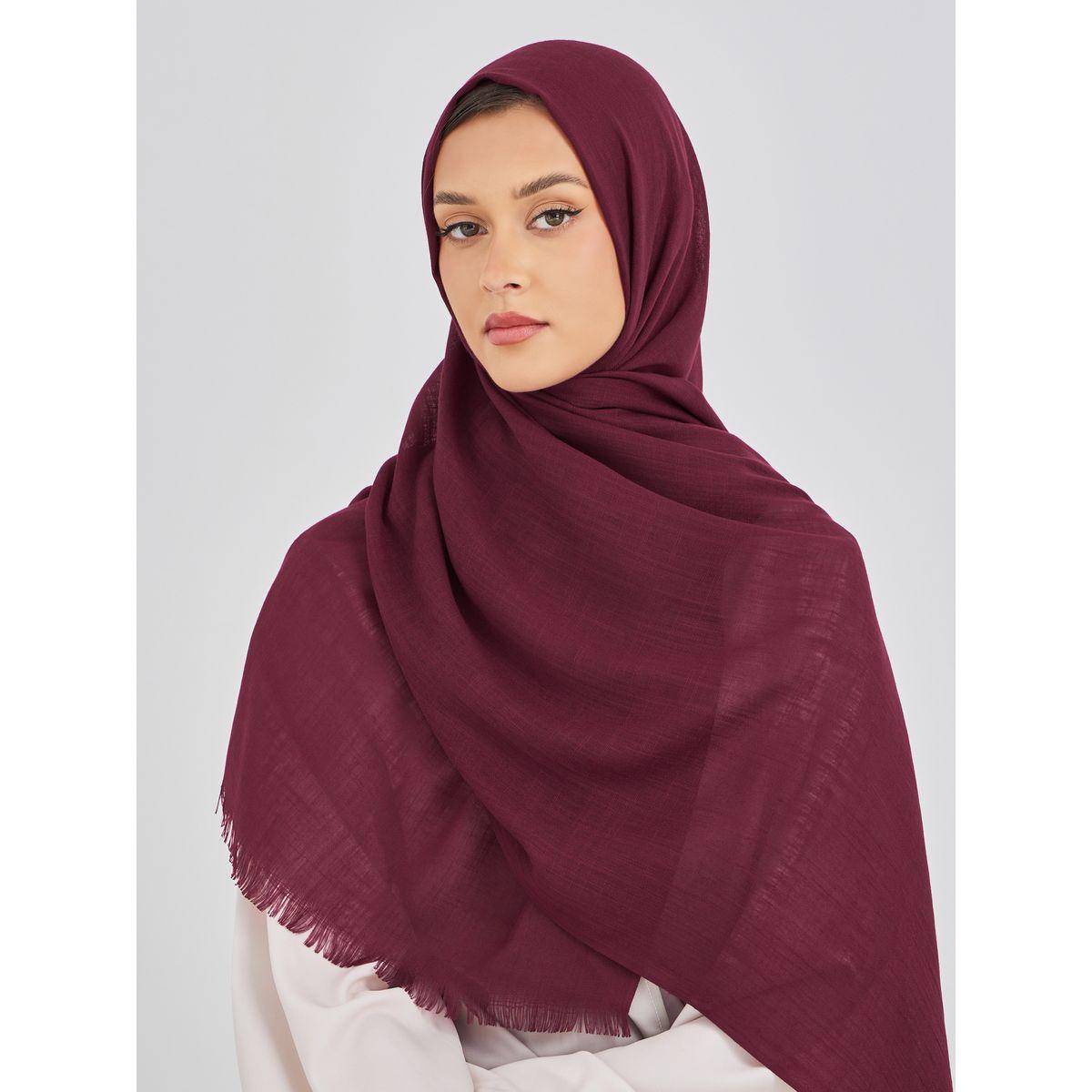 Styli Textured Crinkle Hijab 180cm-80cm-women-clothingaccessories-scarves-image-1
