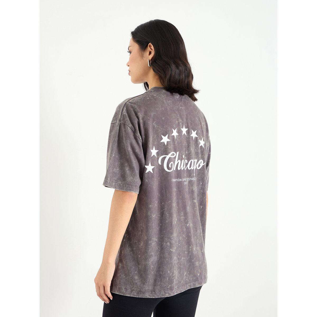 تيشيرت فضفاض بتفاصيل مشطوفة-women-clothing-tshirts-image-5